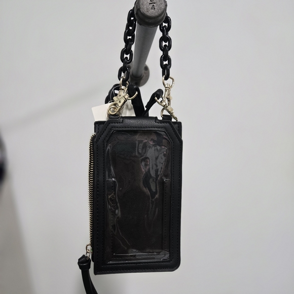 Sunflower Print Black Crossbody Bag - Picture 3 of 4